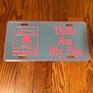 Vintage Madame Alexander Doll Car Tag